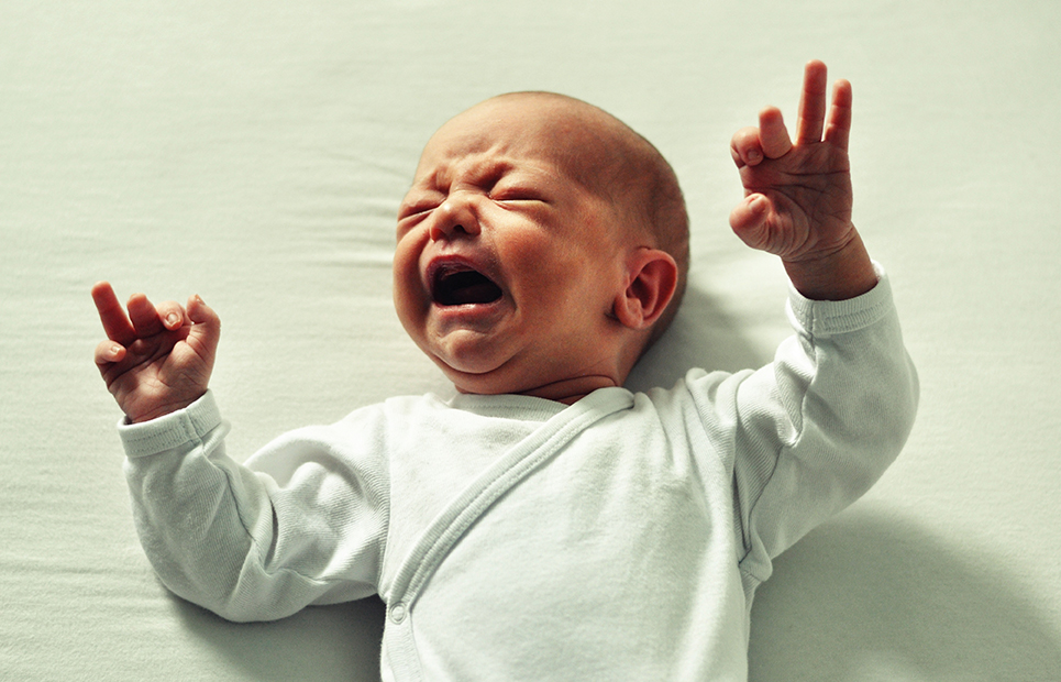 Säuglingskoliken: Was tun, wenn du dein Baby nicht beruhigen kannst?
