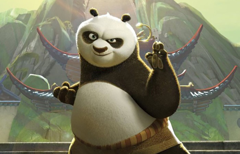Panda Po von "Kung Fu Panda 4"